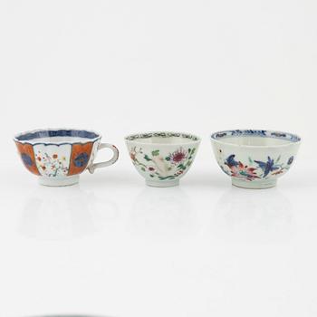 15 pieces of Chinese porcelain, 18th/19th century.