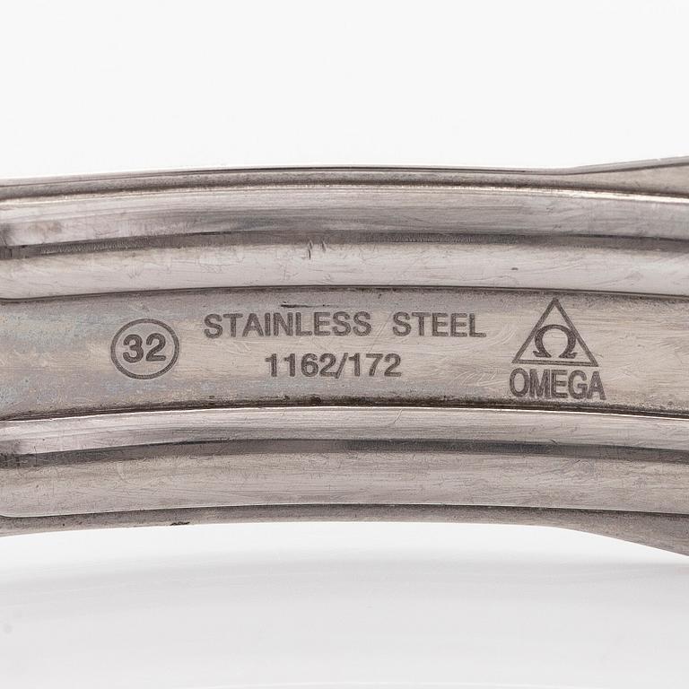 Omega, Genève, Dynamic, rannekello, 41,5 x 36,5 mm.