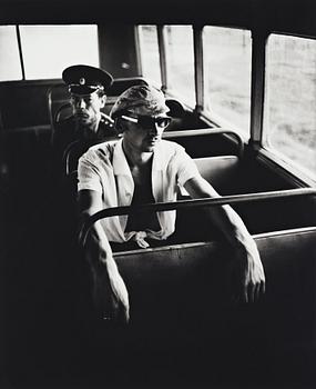 155. Antanas Sutkus, "A Morning Bus, Vilnius,1972".