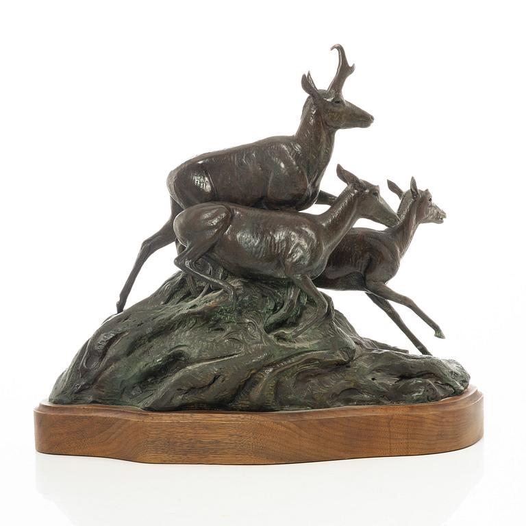 Kent Ullberg, "Pronghorn Pyramid".