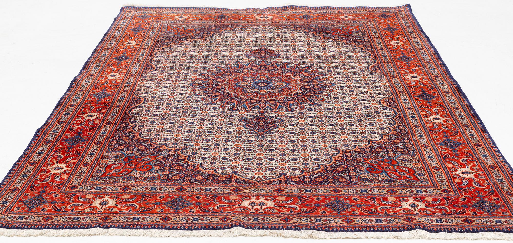 A Rug, Moud, circa 290 x 208 cm.