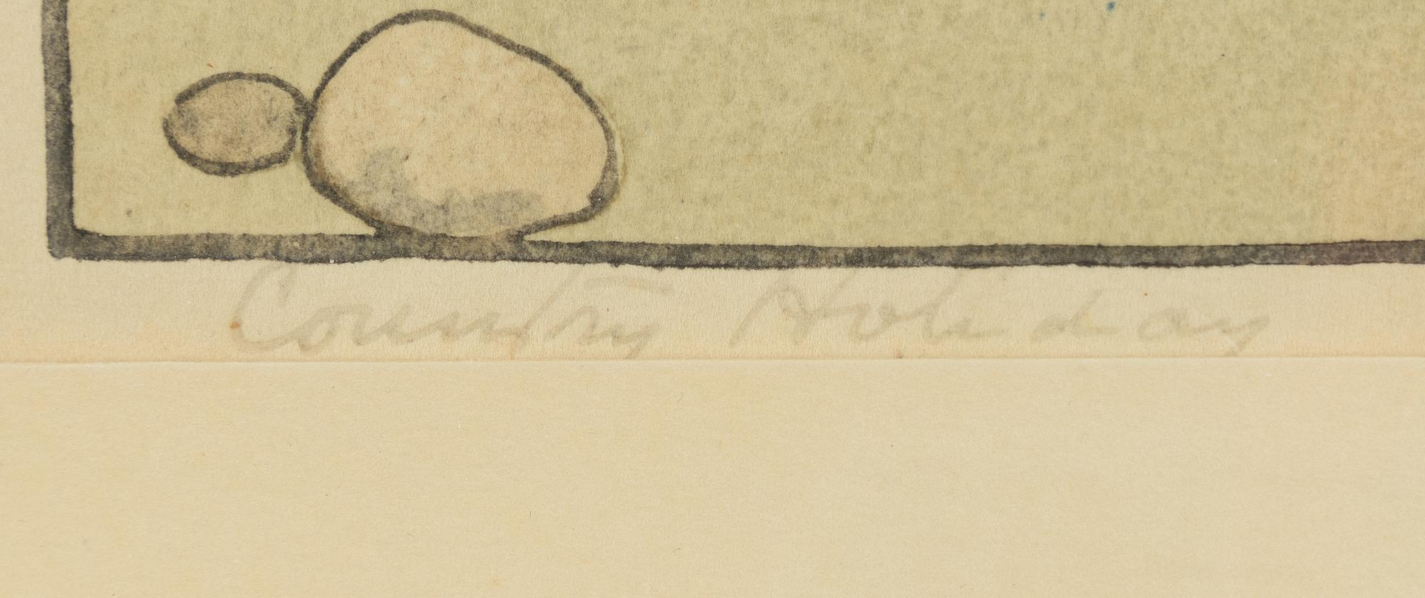 Hiroshi Yoshida, "A country festival at Kouno".