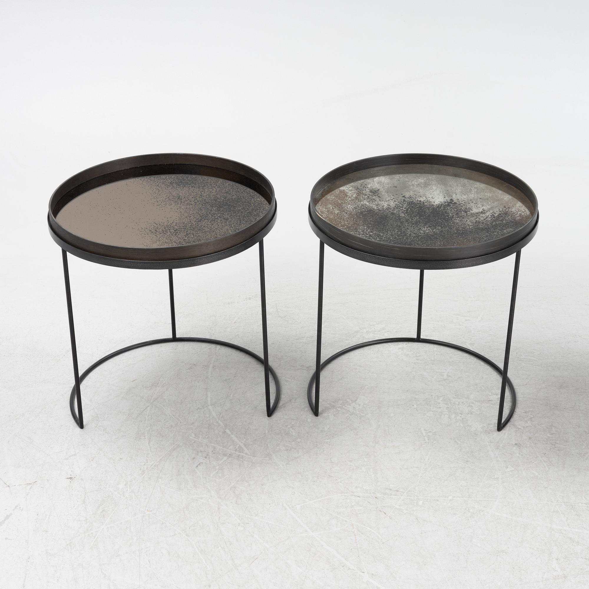 Three tables, 21 st century, purchased at Slettvoll.