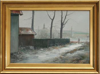 TAGE ERIKSSON, olja på duk, signerad.