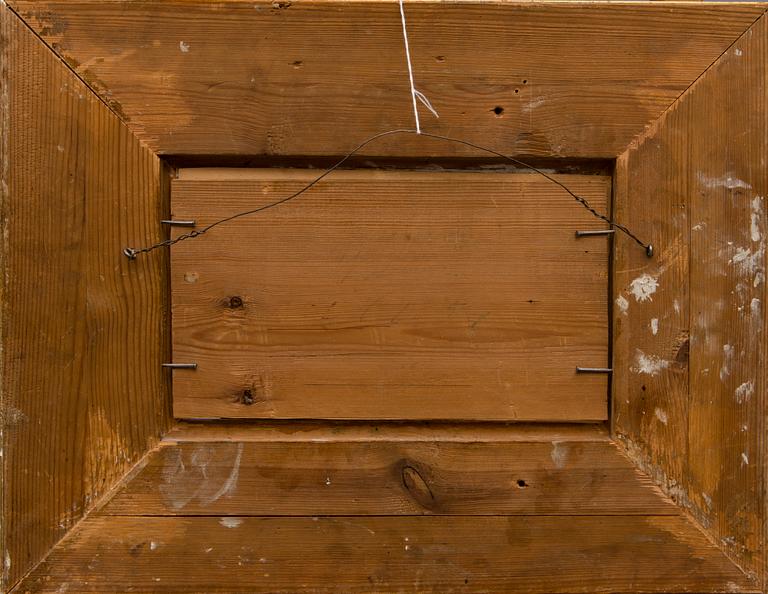 Hjalmar Munsterhjelm, HJALMAR MUNSTERHJELM, oil on canvas/paper-panel, indistinctly signed.