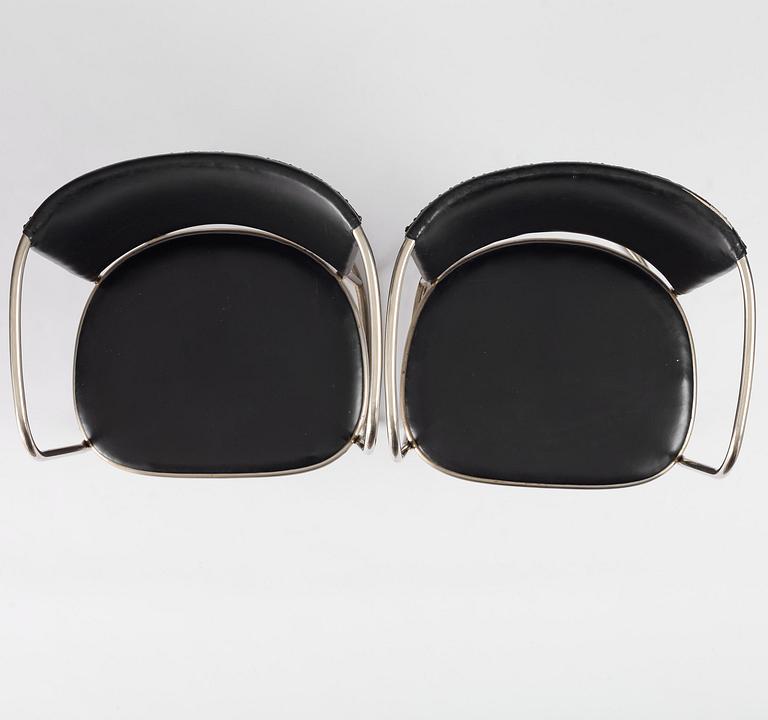 Axel Einar Hjorth, a rare pair of armchairs, Nordiska Kompaniet, 1930.