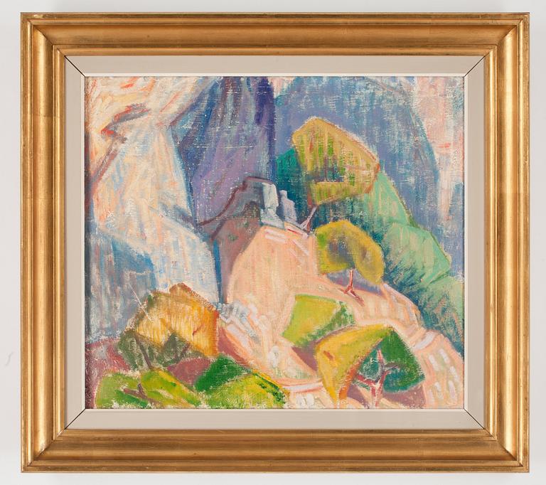 Carl Palme, Landskap Rapallo.