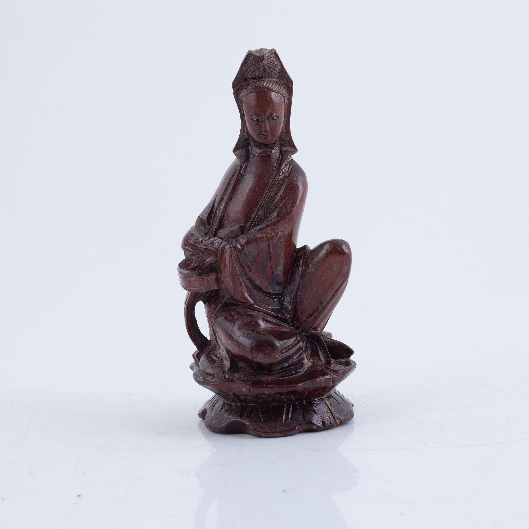 Figuriner, sex stycken, Kina, 1900-tal.