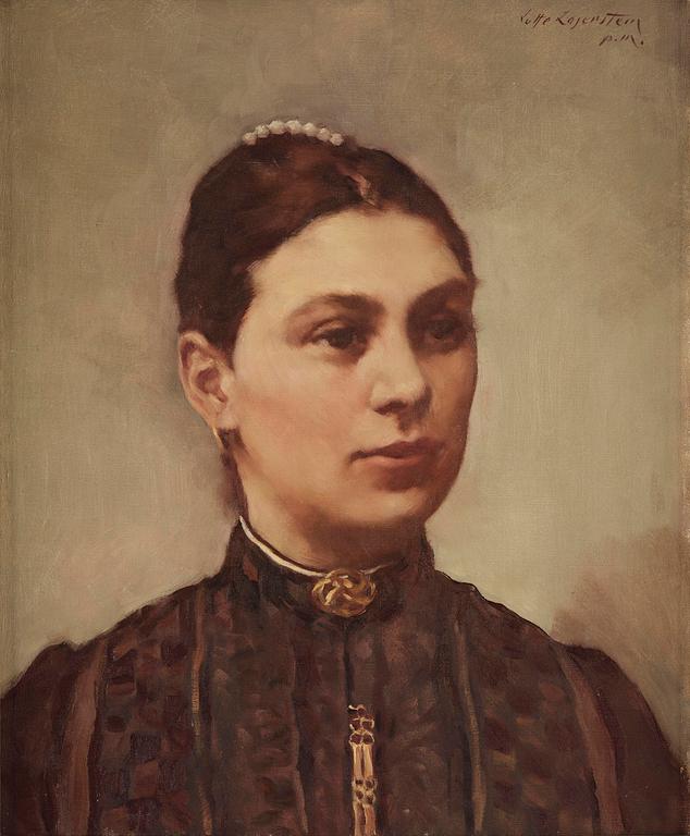 Lotte Laserstein, Portrait of a woman.