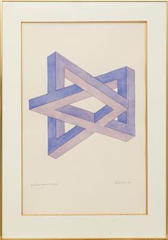 Oscar Reutersvärd, "perspective japonaise no 368 ab".