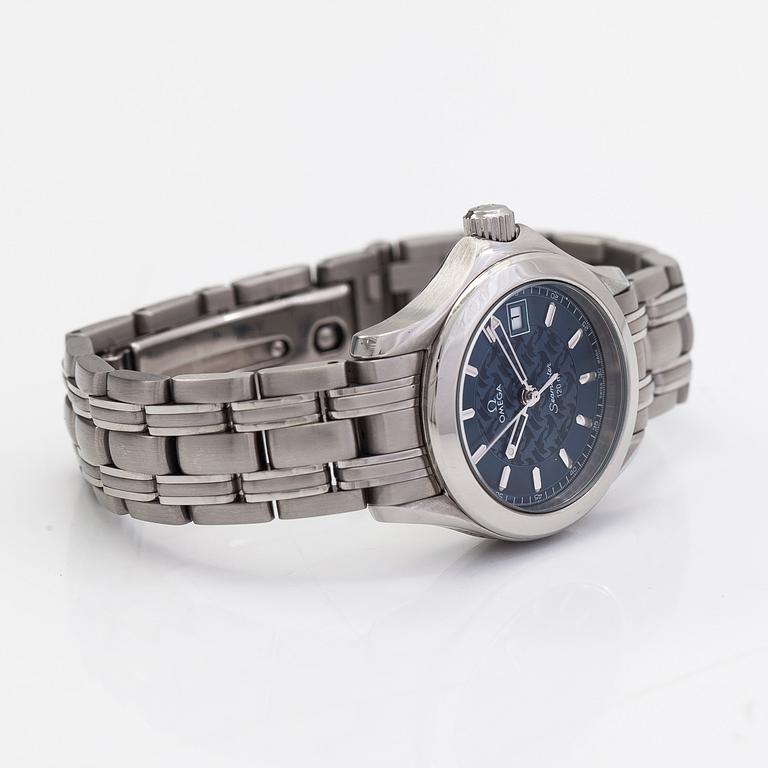 Omega, Seamaster, 120m, Jacques Mayol 2000, wristwatch, 26 mm.