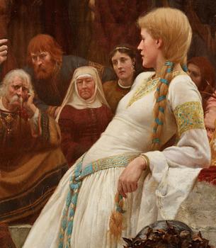 Edmund Blair Leighton, "Faded Laurels".