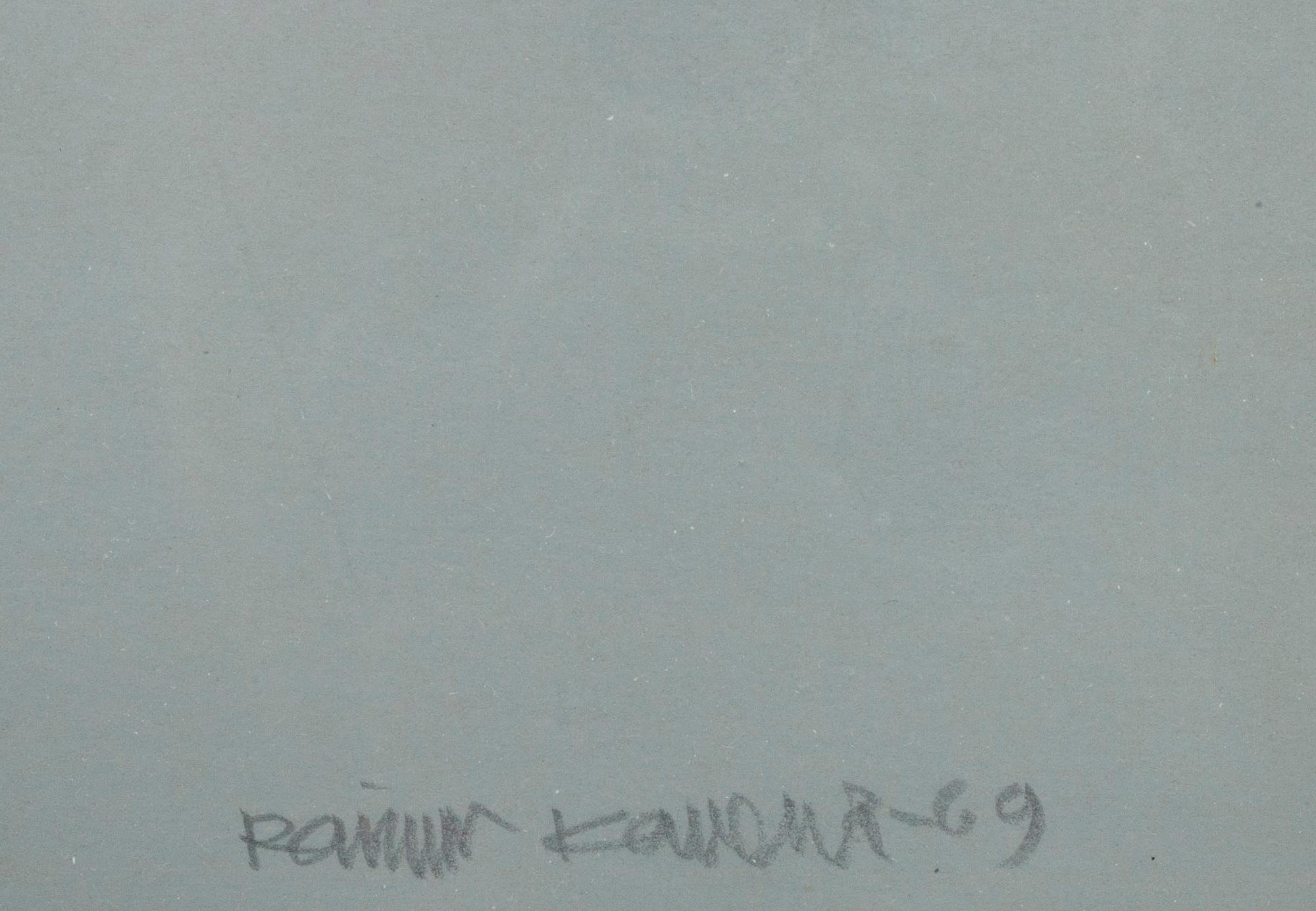 RAIMO KANERVA (FINLAND), litografi, numr. 7/20, sign. och dat. -69.