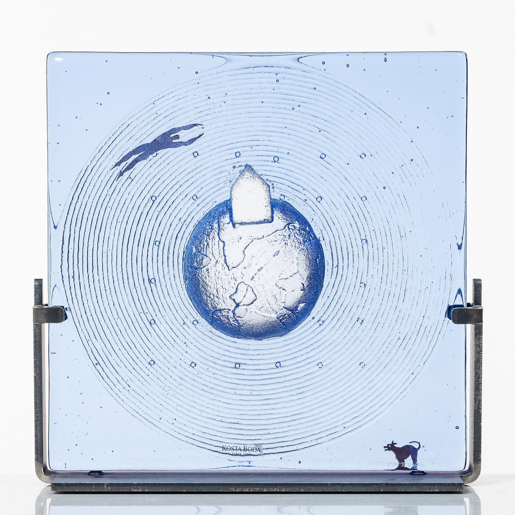 Bertil Vallien, skulptur, Kosta Boda.