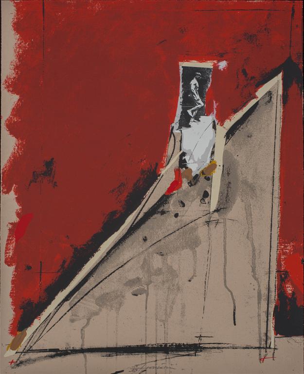 VLADIMIR VELICKOVIC, färgserigrafi, signerad och numrerad 56/150.