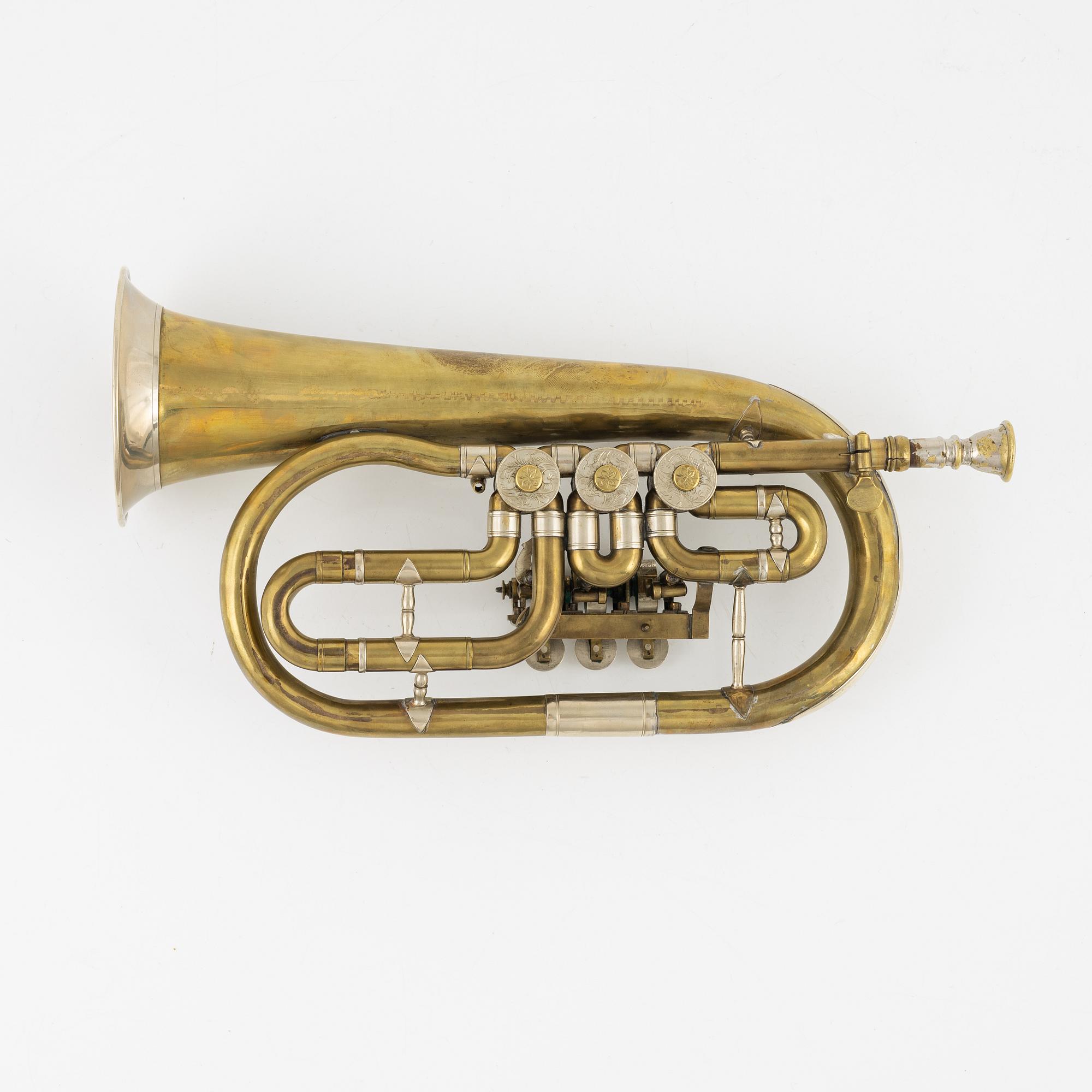 A cornet, Ernst Reinh. Voigt. Sachsen.
