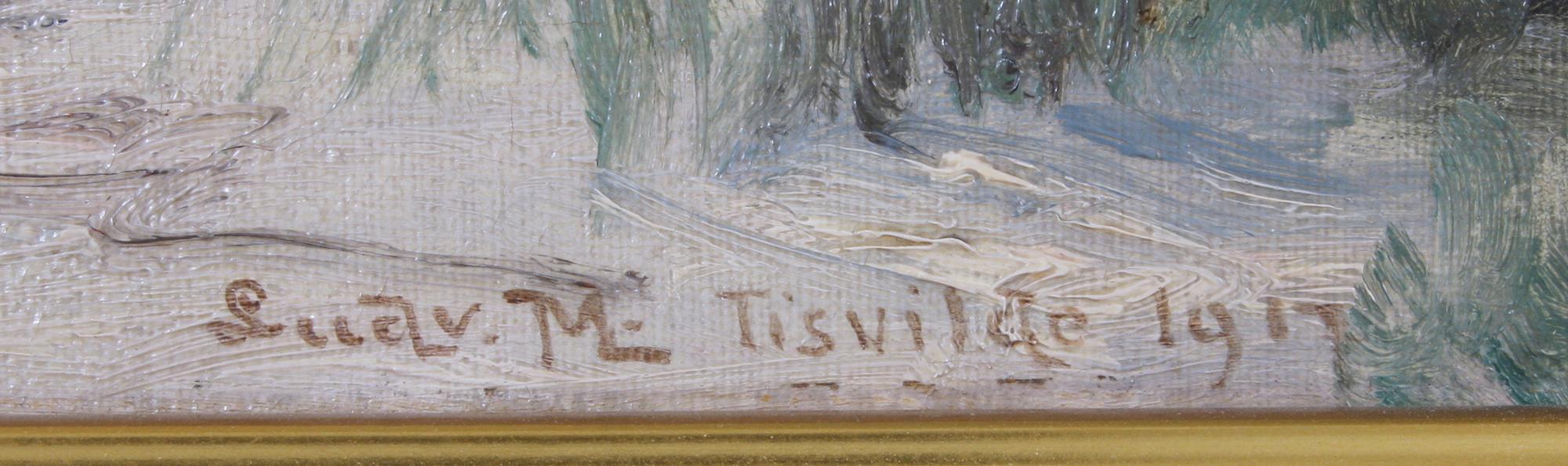 GUSTAV MÖGELGAARD, olja på duk, sign o dat Tisvilde 1917.