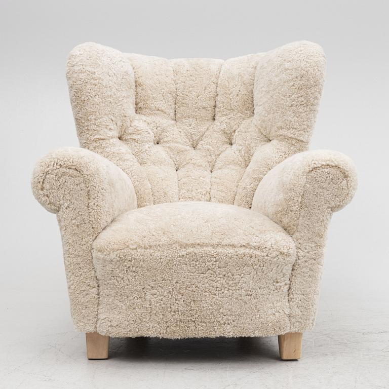 Armchair, Swedish Modern, 1940s.