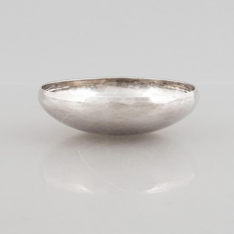 Rey Urban, bowl, sterling silver, Stockholm 1966.