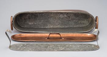 FISKGRYTA, koppar, Ryssland 1800-tal.