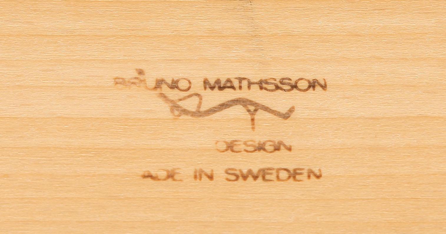 FÅTÖLJER, ett par, "Miranda", Bruno Mathsson.
