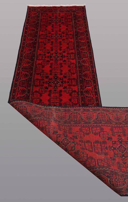 A RUNNER, Afghan s.k                         " Khan Mohammadi " 487 x 78 cm.