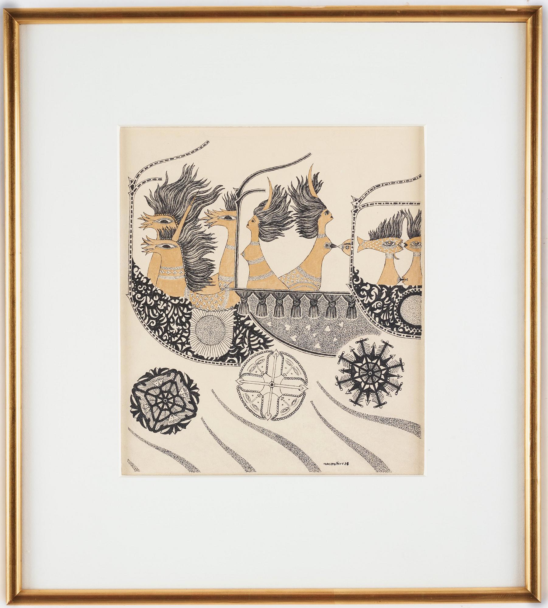 Max Walter Svanberg, "Hjulspår".