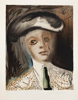 Salvador Dalí, "Portrait of the Bullfighter Hero, Escamillo" from "Carmen".