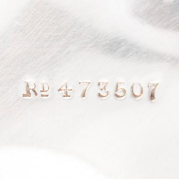 BRÖDKORG, sterlingsilver, England, 1900-talets början. Vikt ca 477 g.