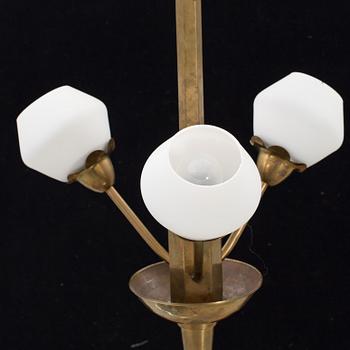 A 1940'S CEILING LAMP.