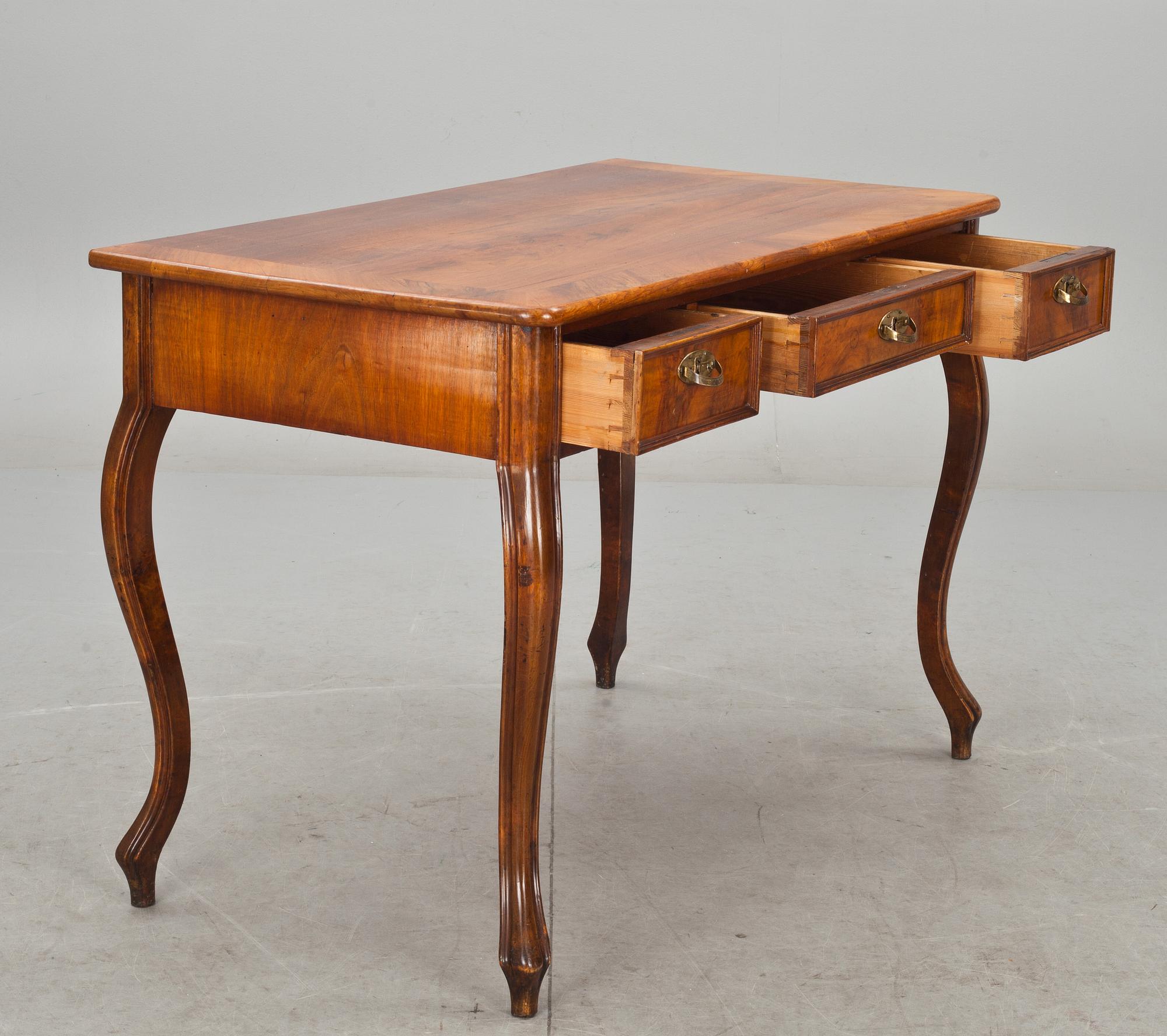 SKRIVBORD, nyrokoko. 1800-talets slut.