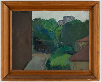 Alf Lindberg, olja på duk, signerad och daterad -42.