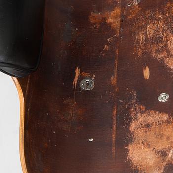 Charles and Ray Eames, a 1960s 'Lounge chair' and stool for Herman Miller.