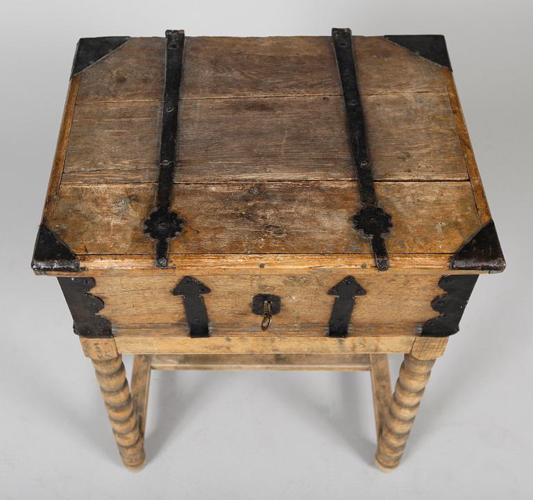 SKRIN, på benställning, allmoge, 1700-/1800-tal.