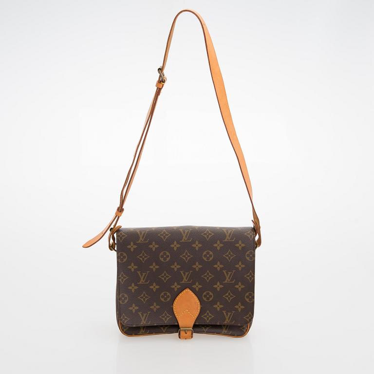 Louis Vuitton, A Monogram 'Cartouchiere' Bag.