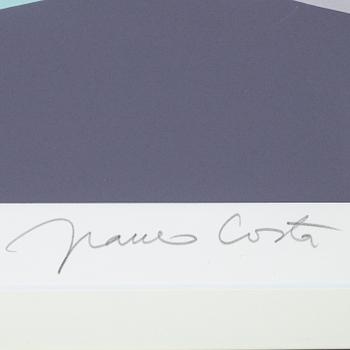 Franco Costa, färgserigrafi, signerad AP.