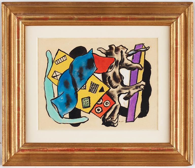 Fernand Léger, Studie till "La racine grise".