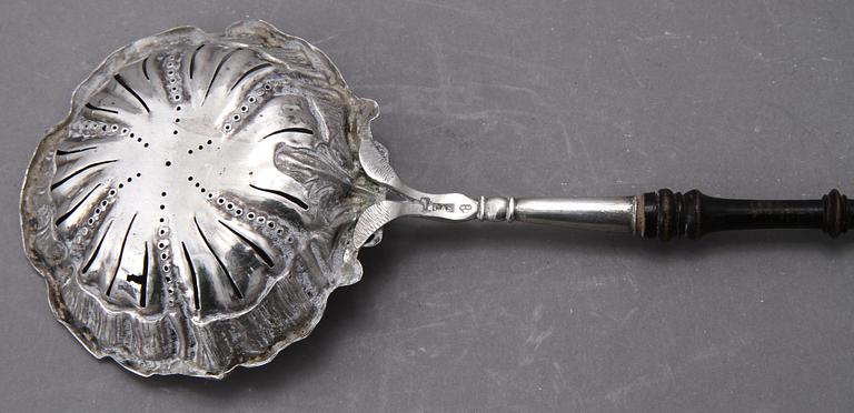 PARTI SILVER, 11 delar, delvis 1800-tal.