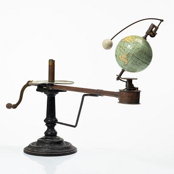 A Tellurium, Nordstet & Söner, Sweden, ealry 20th century.