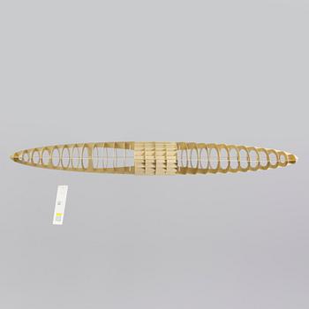 Alberto Meda & Paolo Rizzato, ceiling light, 'Titania limited gold edition', Luceplan.