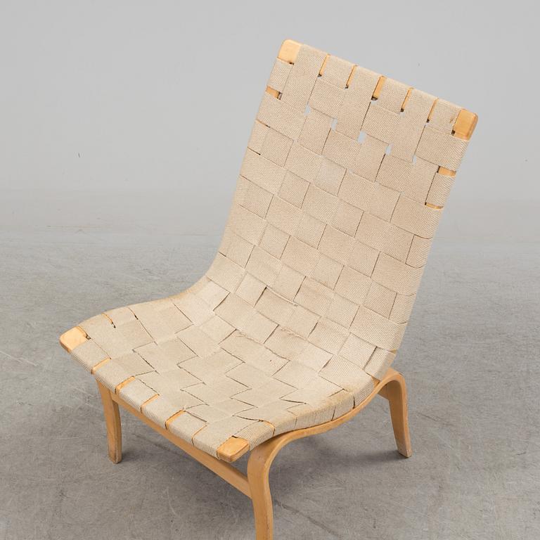 An 'Eva' easy chair by Bruno Mathsson, DUX, second half of the 20th century.