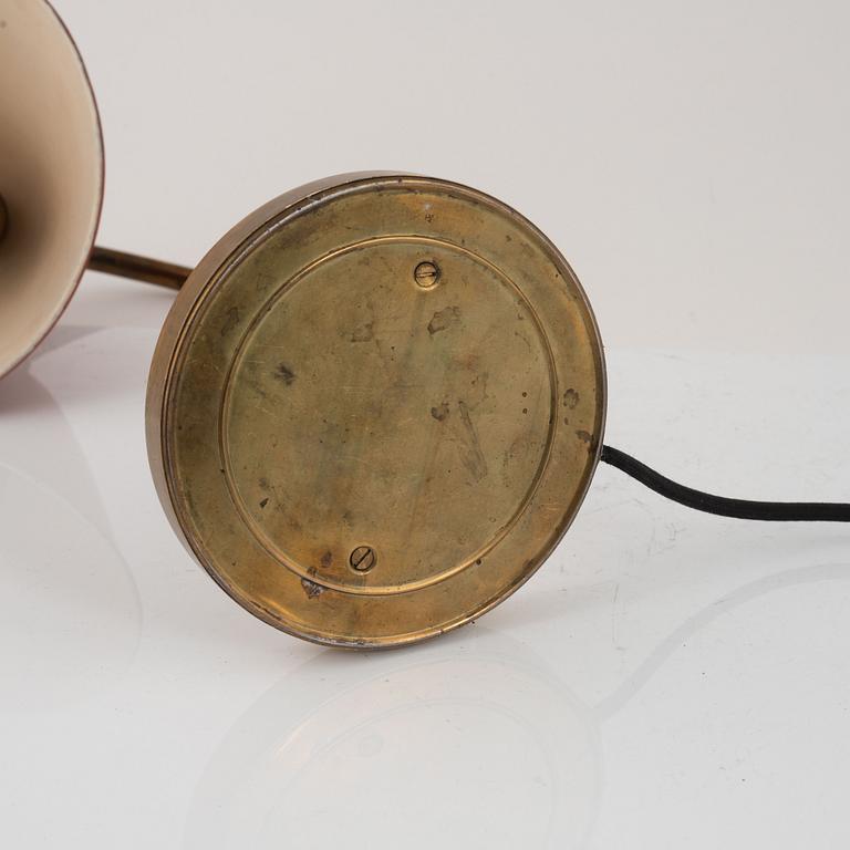 Bordslampa, funkis, Sverige, 1930-tal.