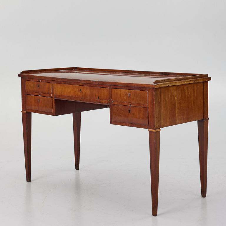 A Gustavian style writing desk, from around the year 1900.