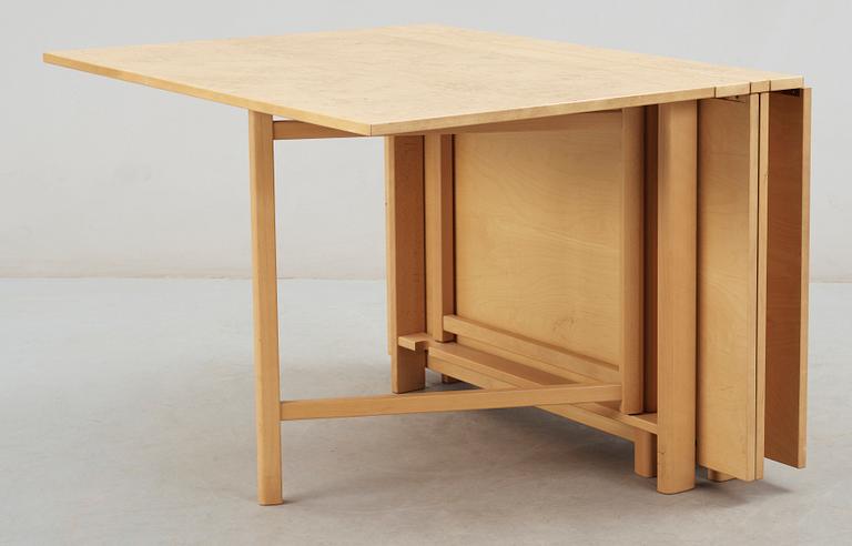 SLAGBORD, "Maria Flap", design Bruno Mathson för Dux, brännmärkt.