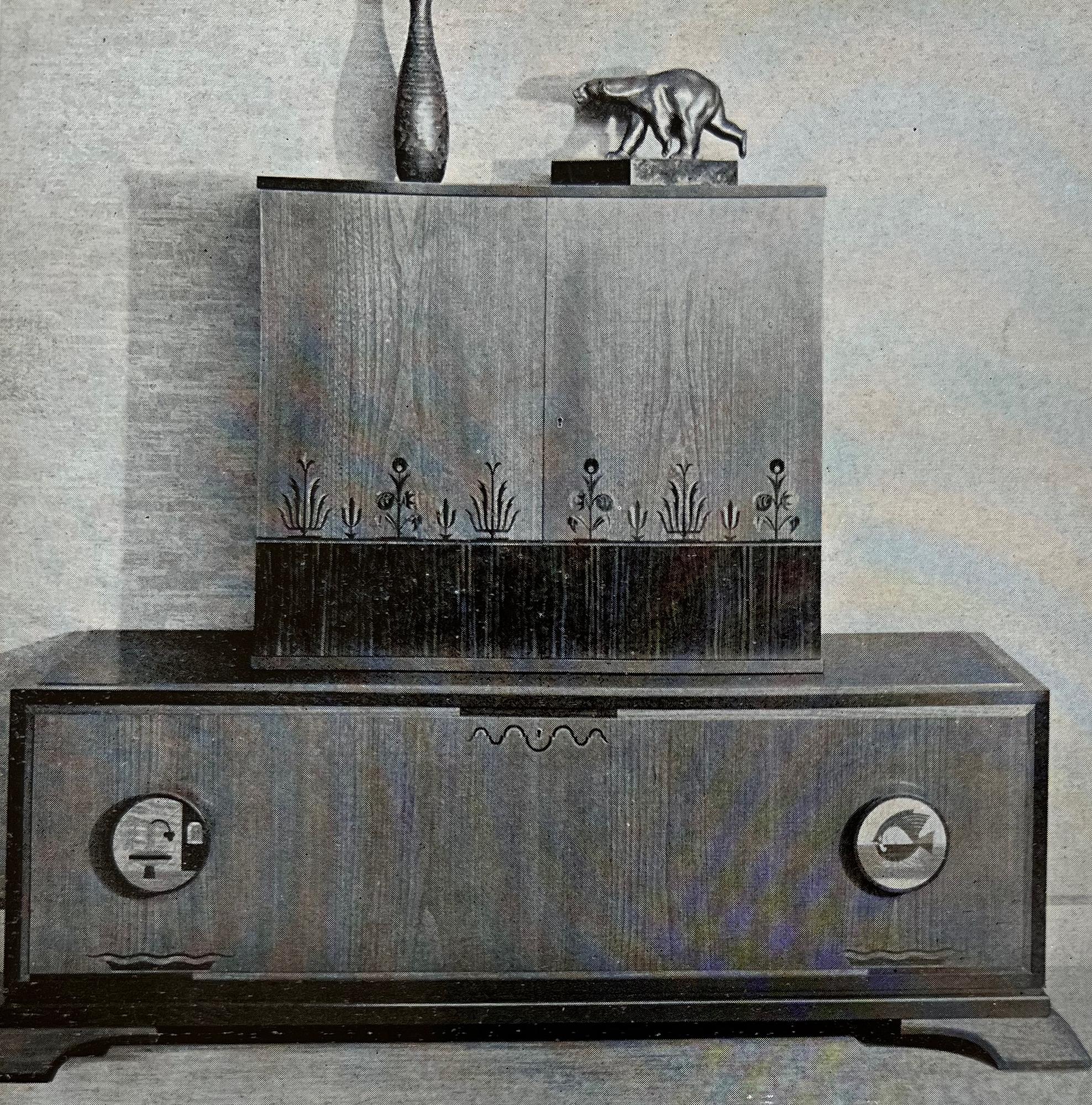 Otto Schulz, Cabinet, Boet, Gothenburg, 1930s.