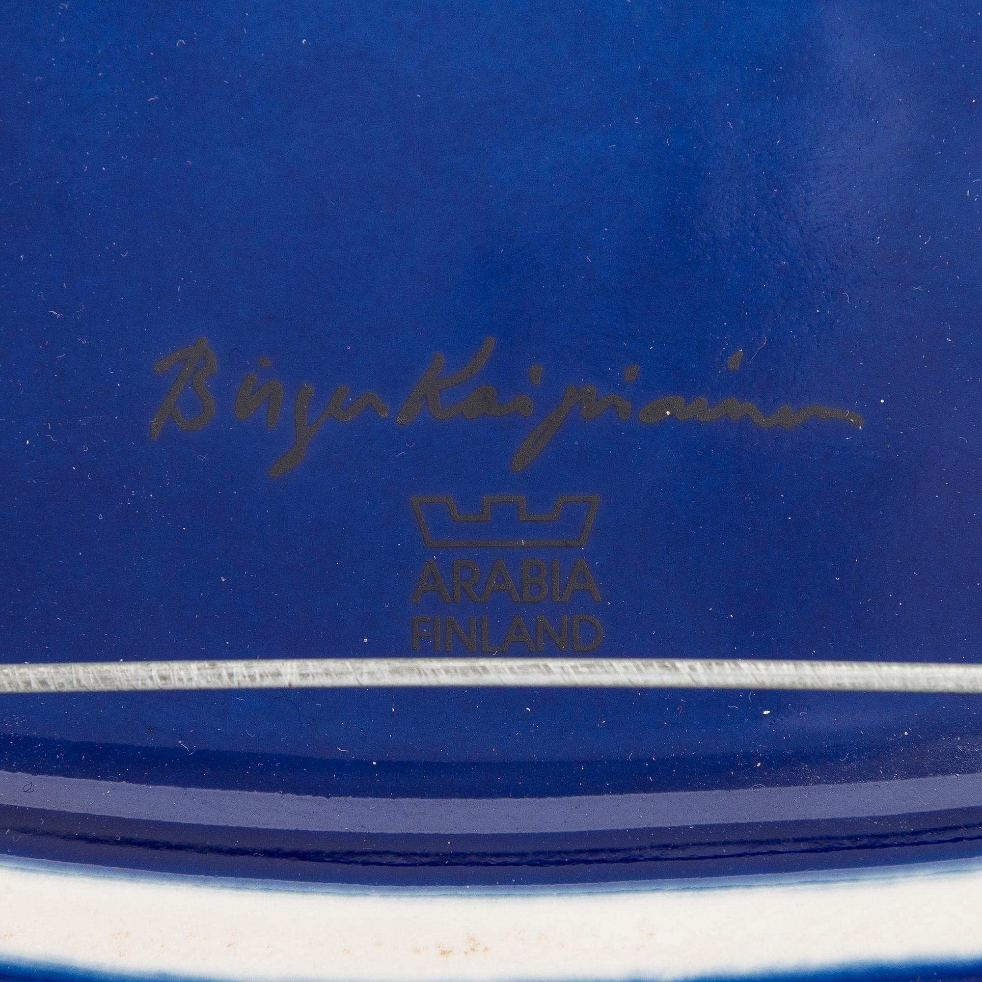 Birger Kaipiainen, dekorationsfat, "Florence"-serien, märkt Birger Kaipiainen, Arabia Finland.