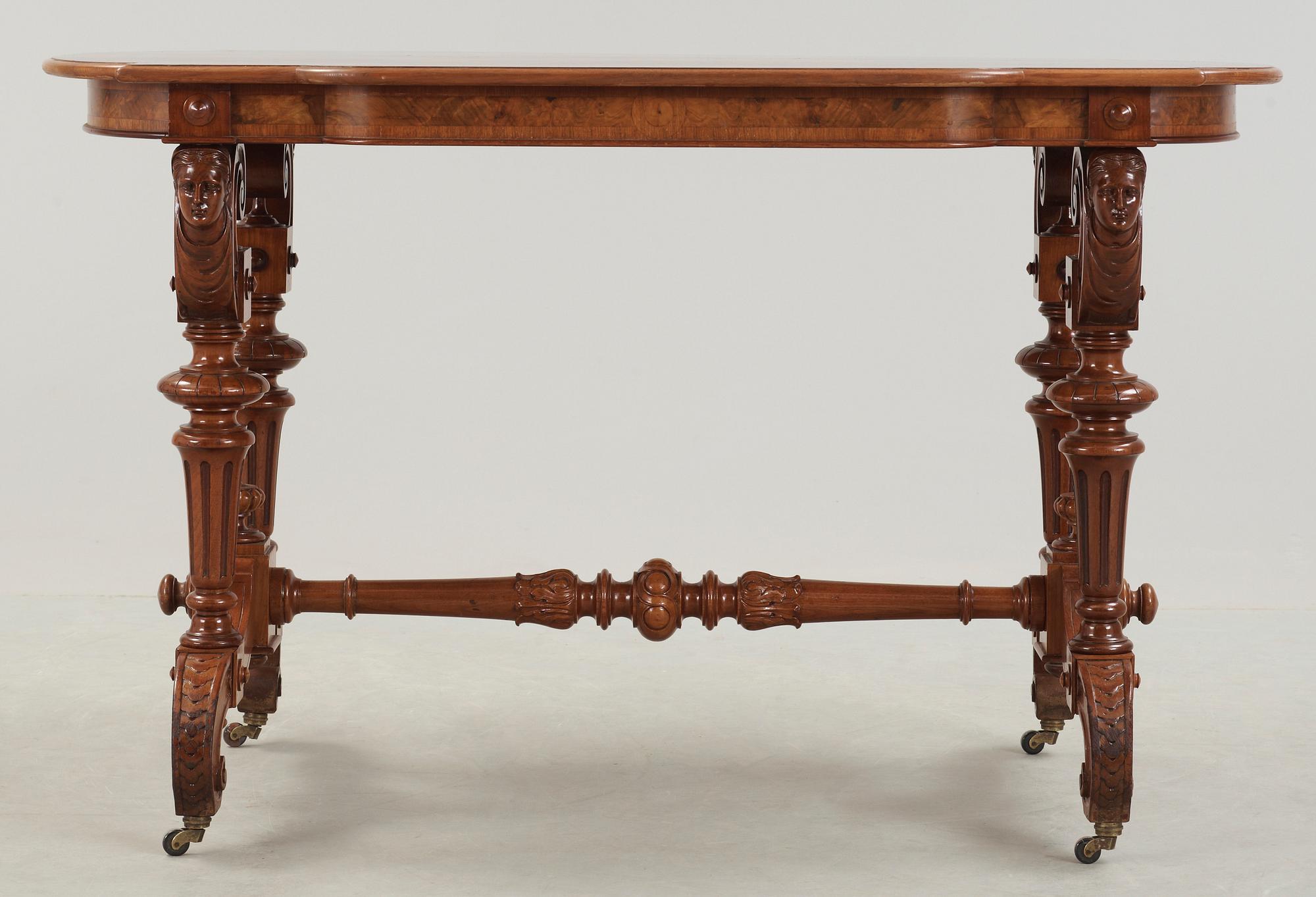 SALONGSBORD, 1800-tal.