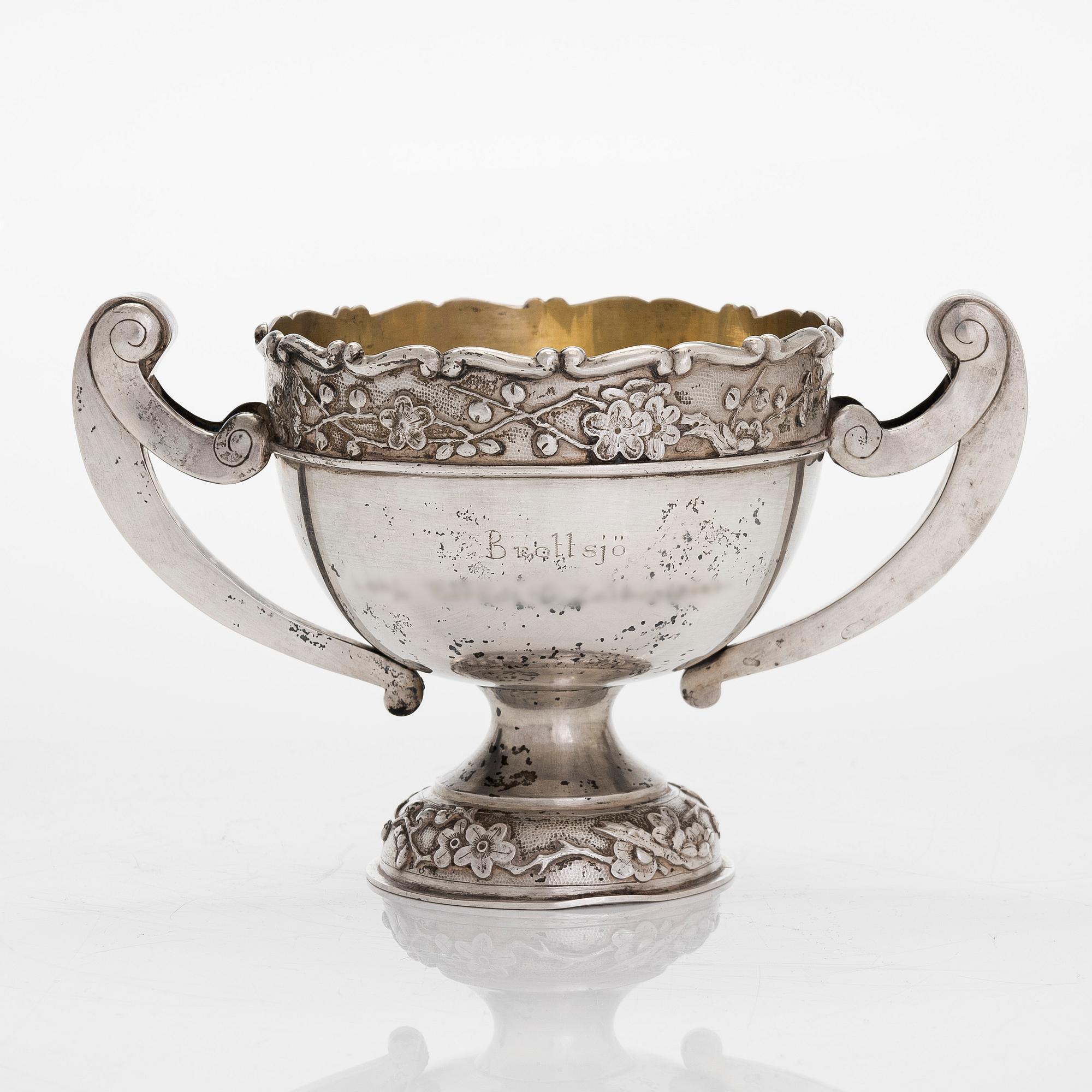 Malja, hopea, ZeeWo, Shanghai, n. 1890-1910.