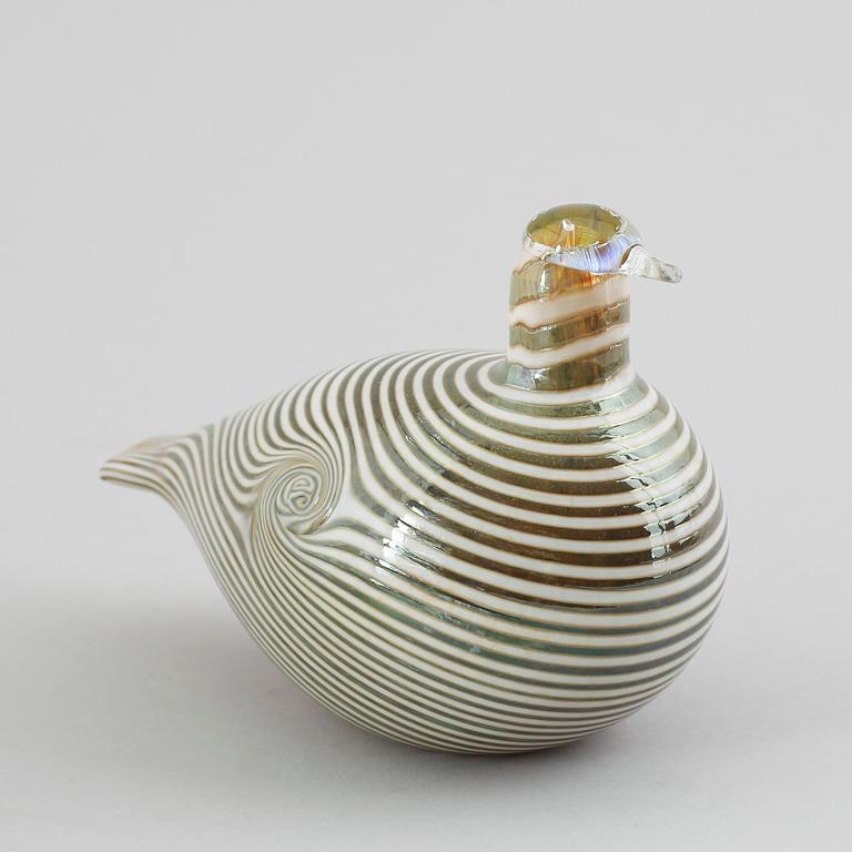 FIGUR, glas, Oiva Toikka, Nuutajärvi, signerad.