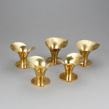 LJUSSTAKAR, 5 st, Carl Einar Borgström, Ystad Metall.